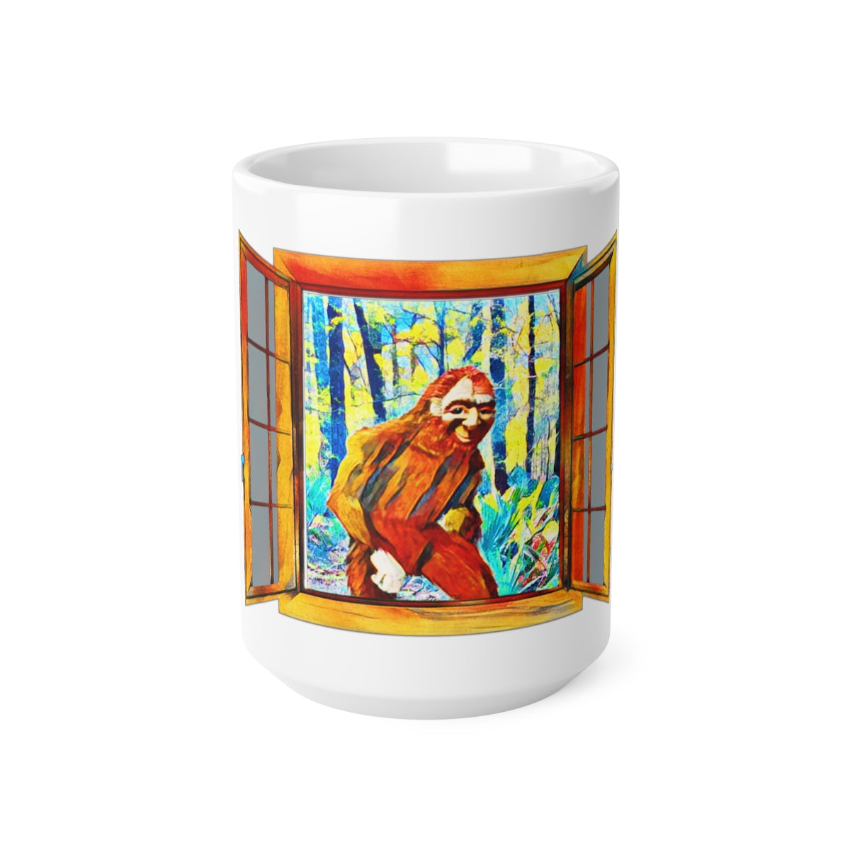 Ceramic Bigfoot Coffee Cups