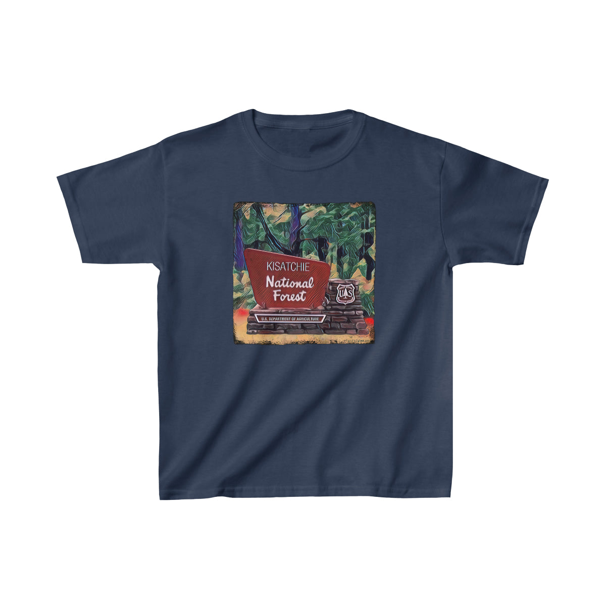 Kids Kisatchie National Forest Heavy Cotton™ Tee