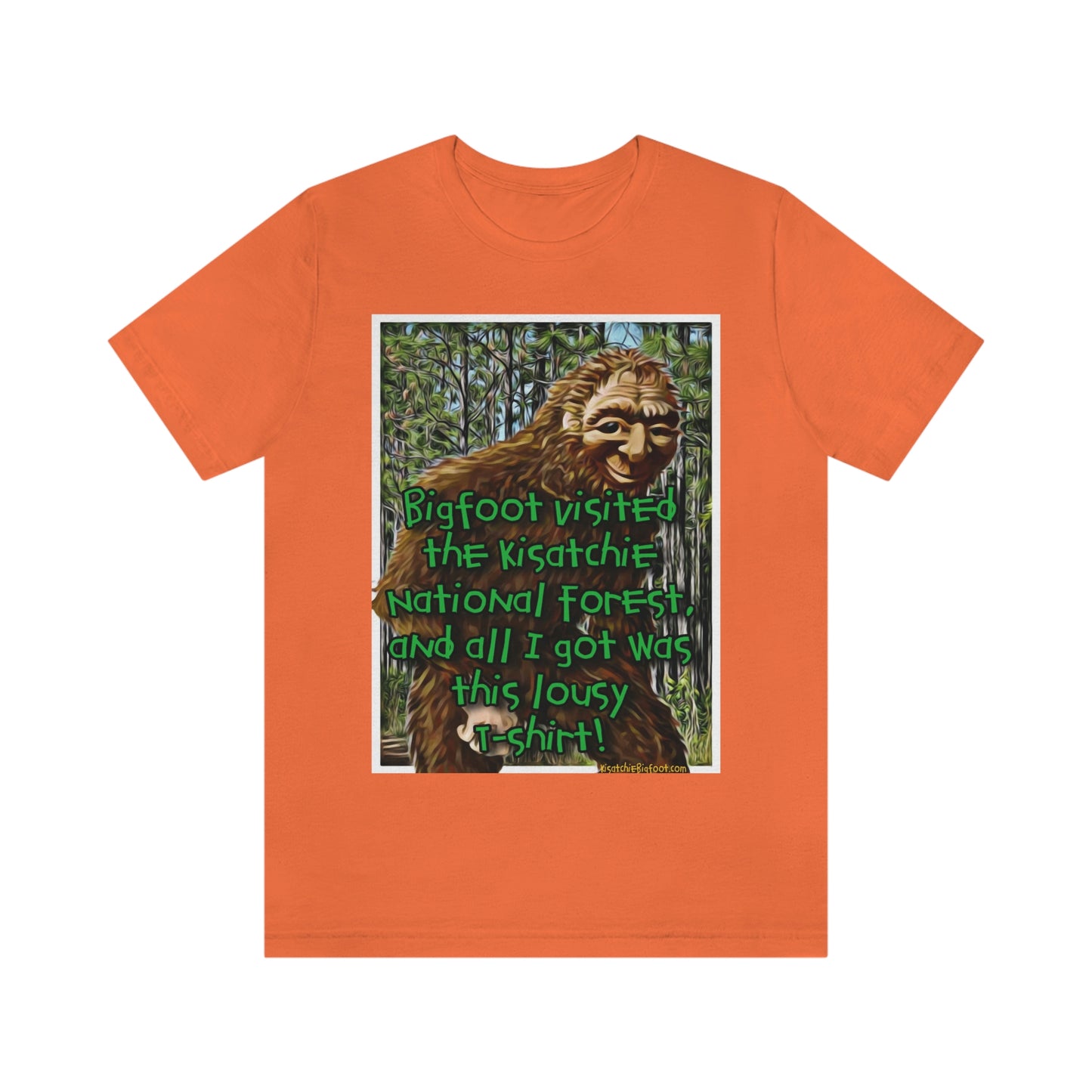 Unisex Kisatchie Bigfoot Jersey Tee