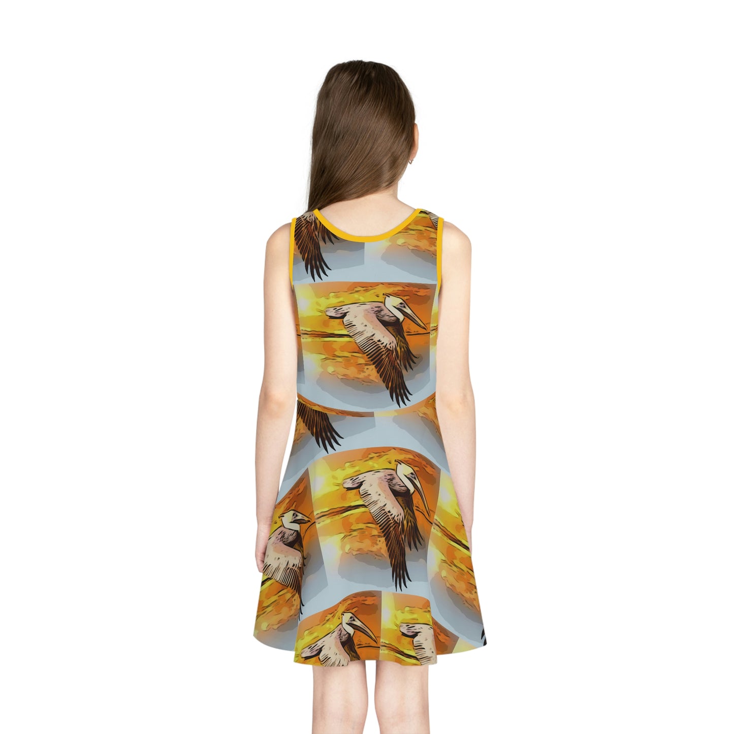 Louisiana Pelican Girls' Sundress