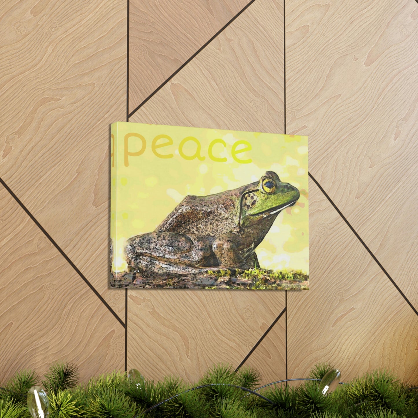 Kisatchie Bullfrog Canvas Gallery Wraps