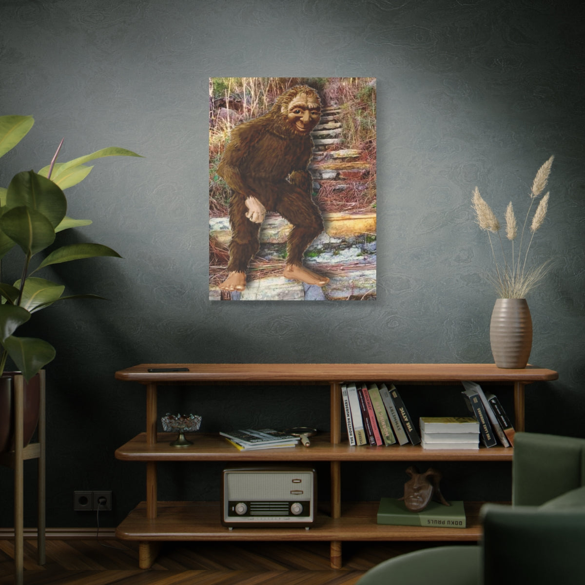 Bigfoot at Longleaf Vista Vertical Canvas