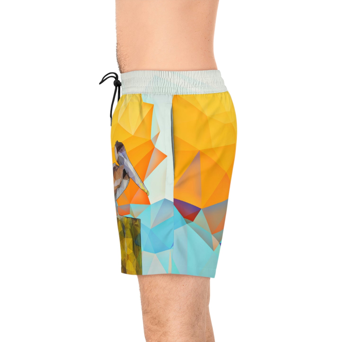 Louisiana Brown Pelican Swim Shorts