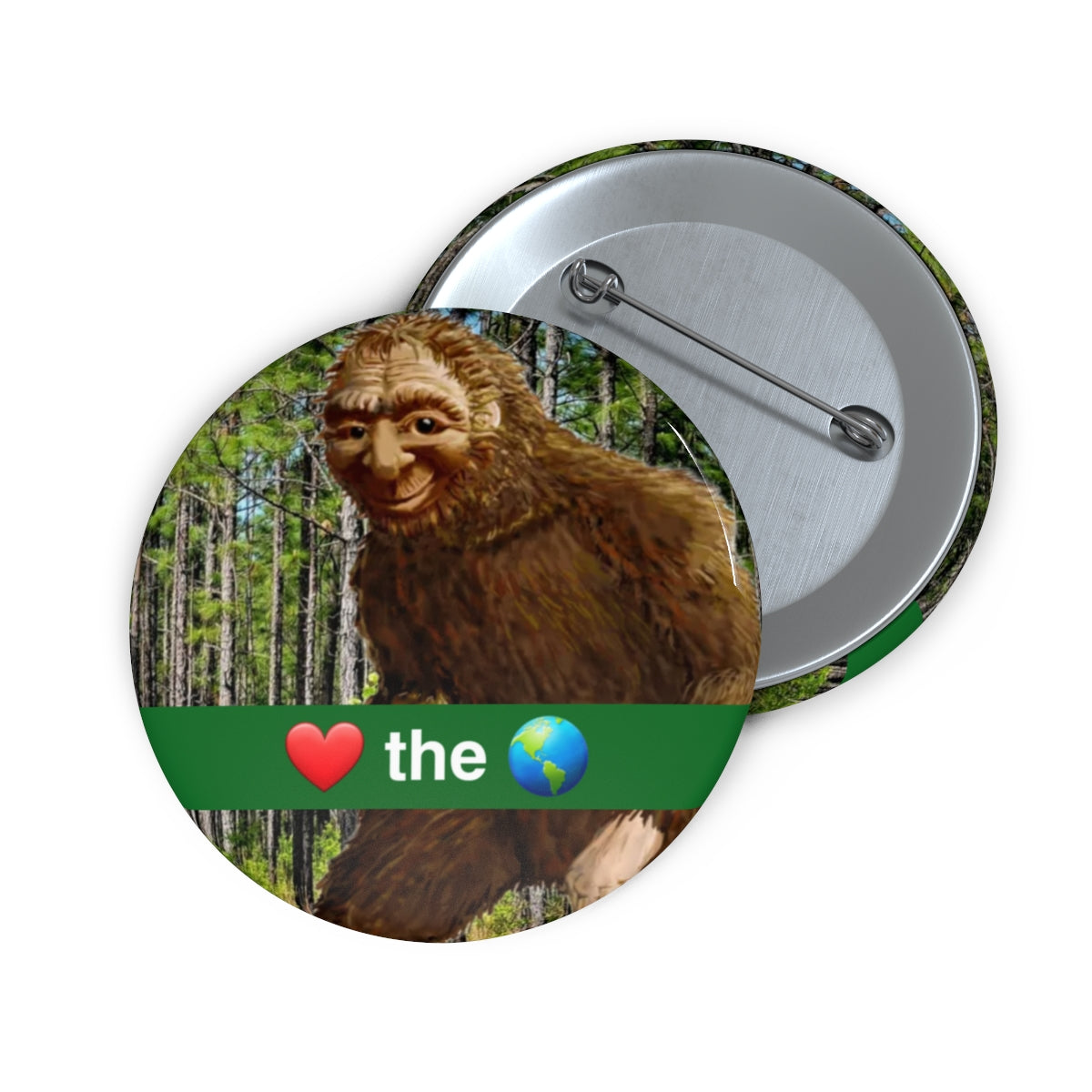 Bigfoot Pin Buttons