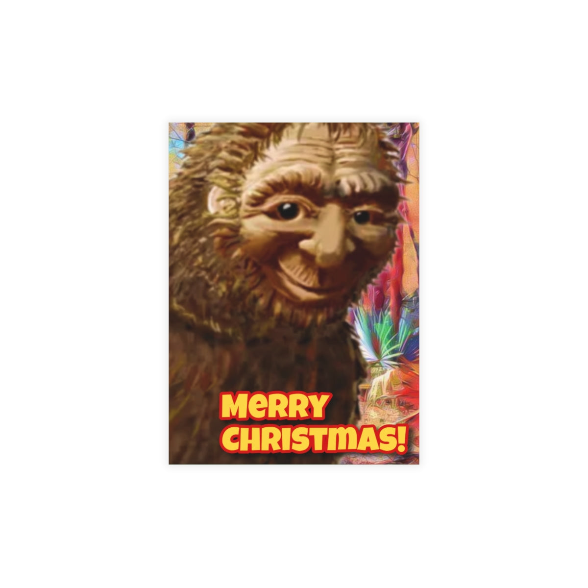 Bigfoot Christmas Cards