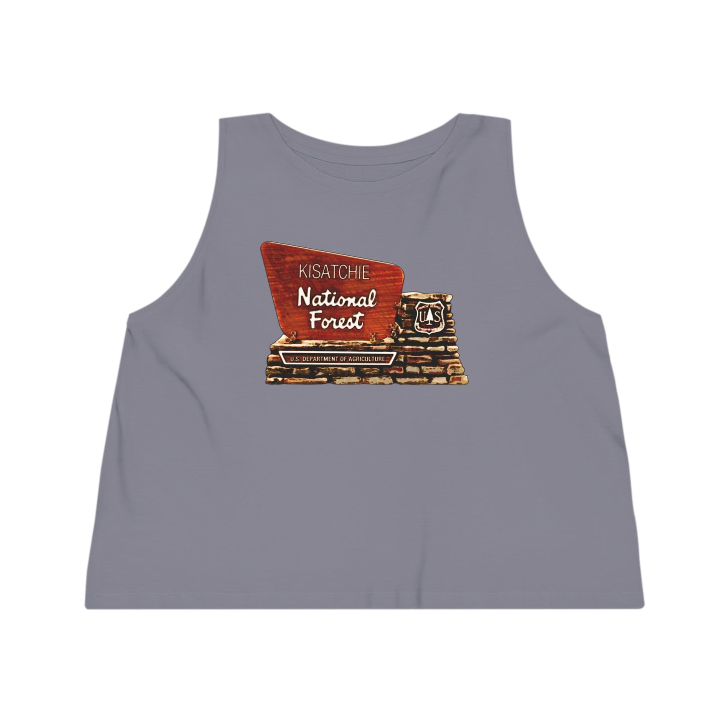 Women's Kisatchie Dancer Cropped Tank Top