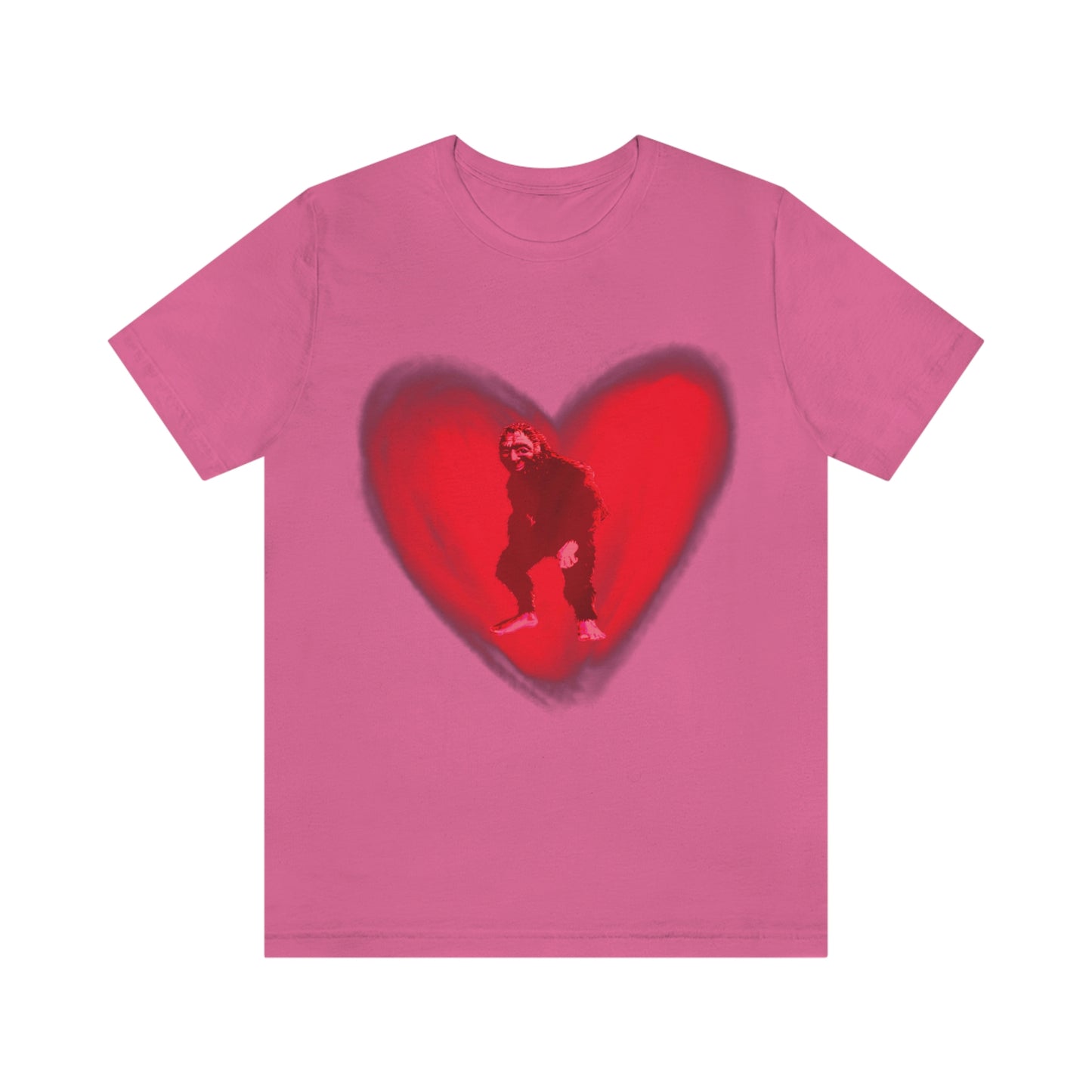 Unisex Bigfoot in My Heart Jersey Tee