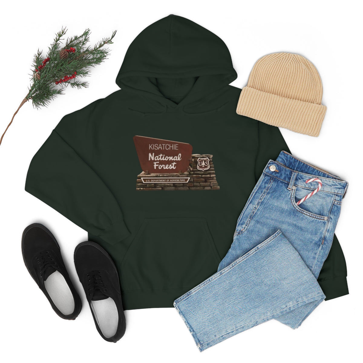 Unisex Kisatchie Pines Hoodie