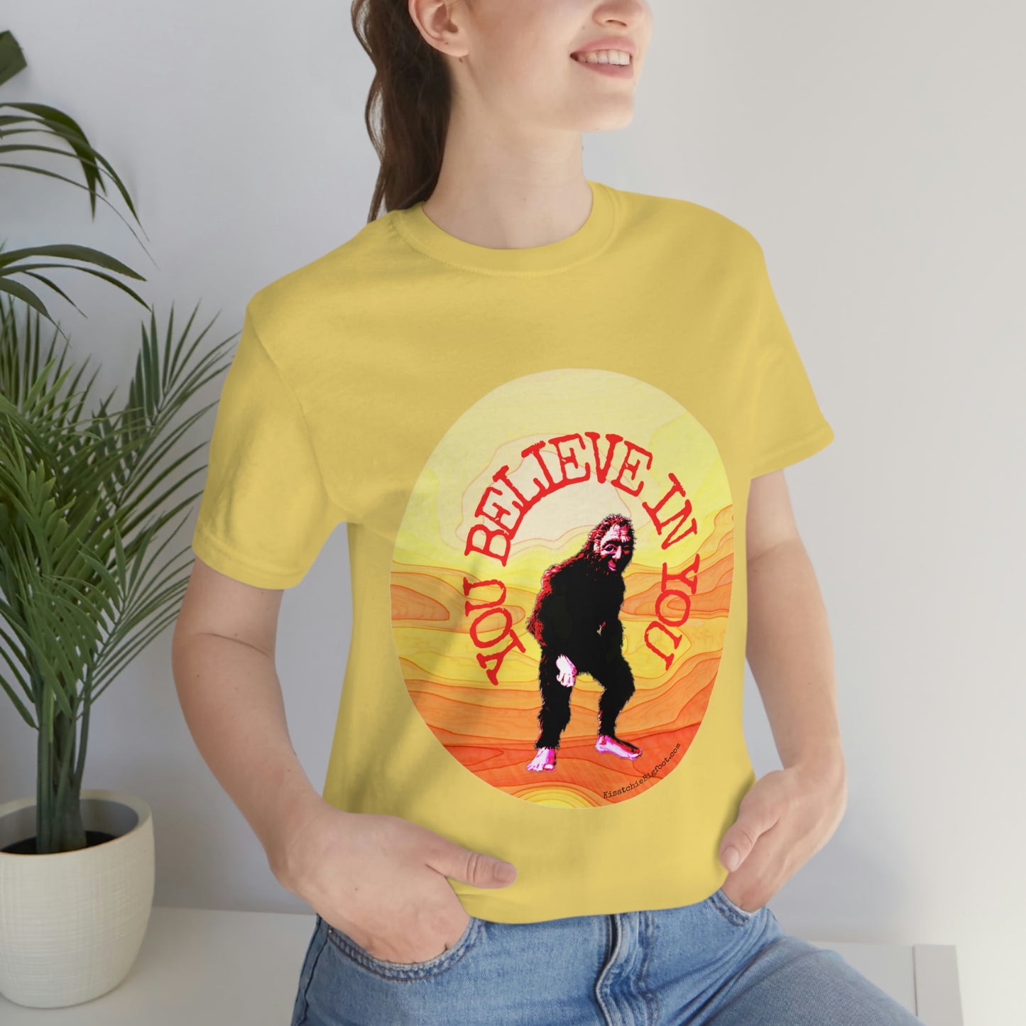 Bigfoot's Believe in You Unisex Jersey Tee