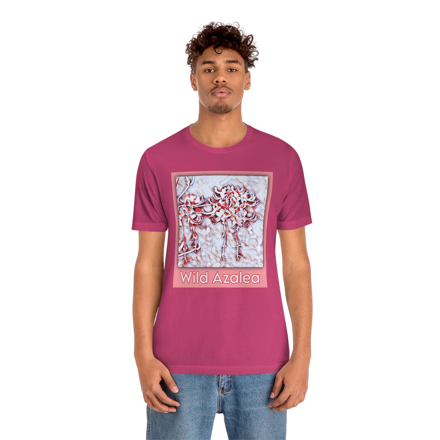 Unisex Kisatchie Wildflowers (Wild Azaleas) Jersey Tee