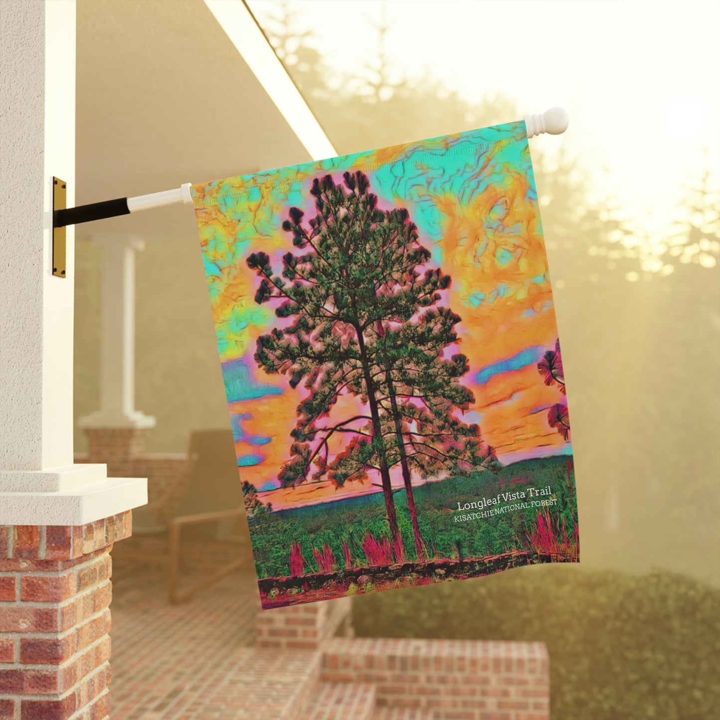 Longleaf Vista Trail Garden & House Banner