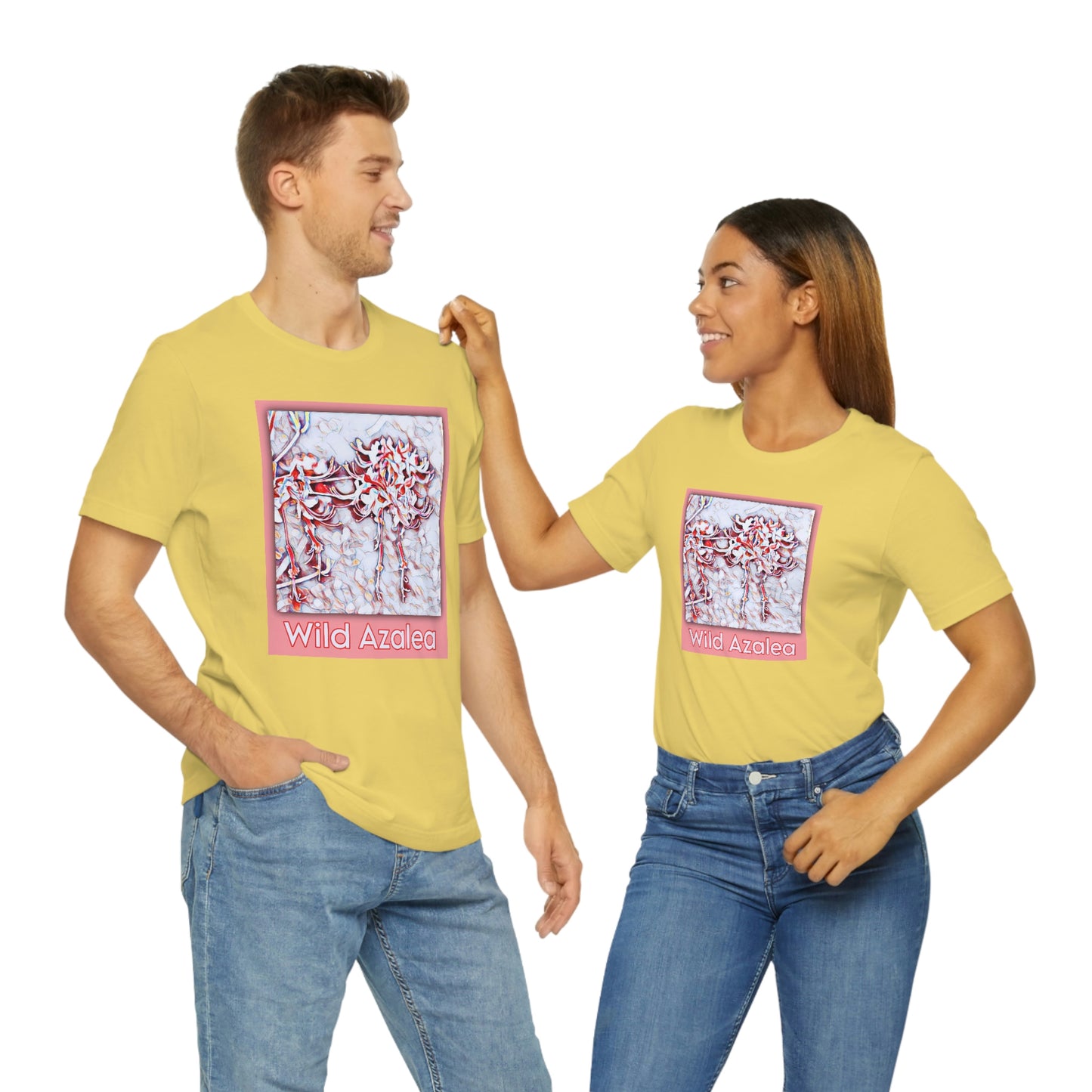 Unisex Kisatchie Wildflowers (Wild Azaleas) Jersey Tee