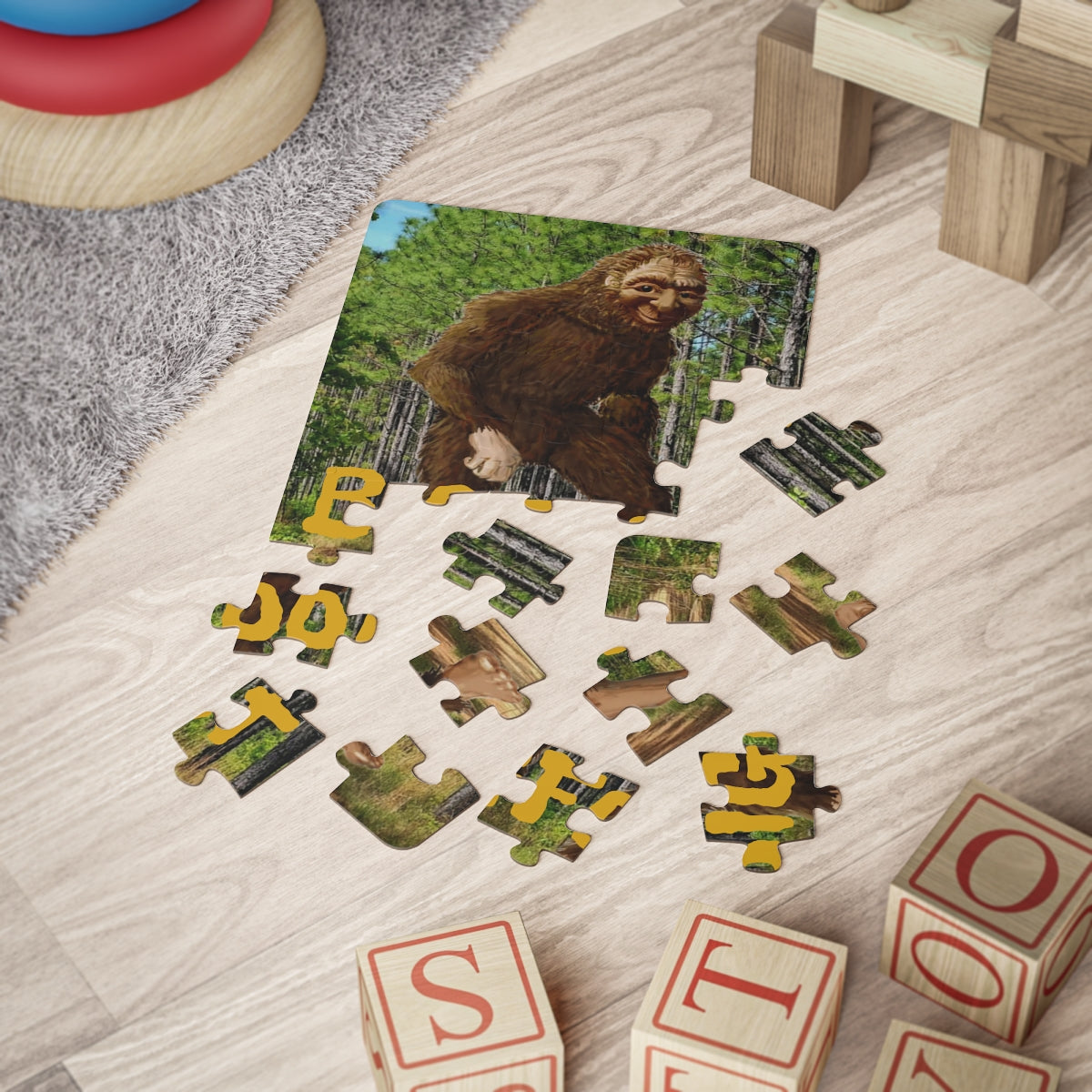 Kids' Bigfoot Puzzle, 30-Piece