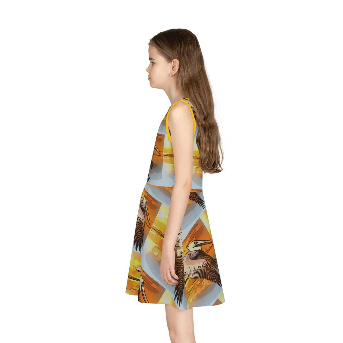 Louisiana Pelican Girls' Sundress