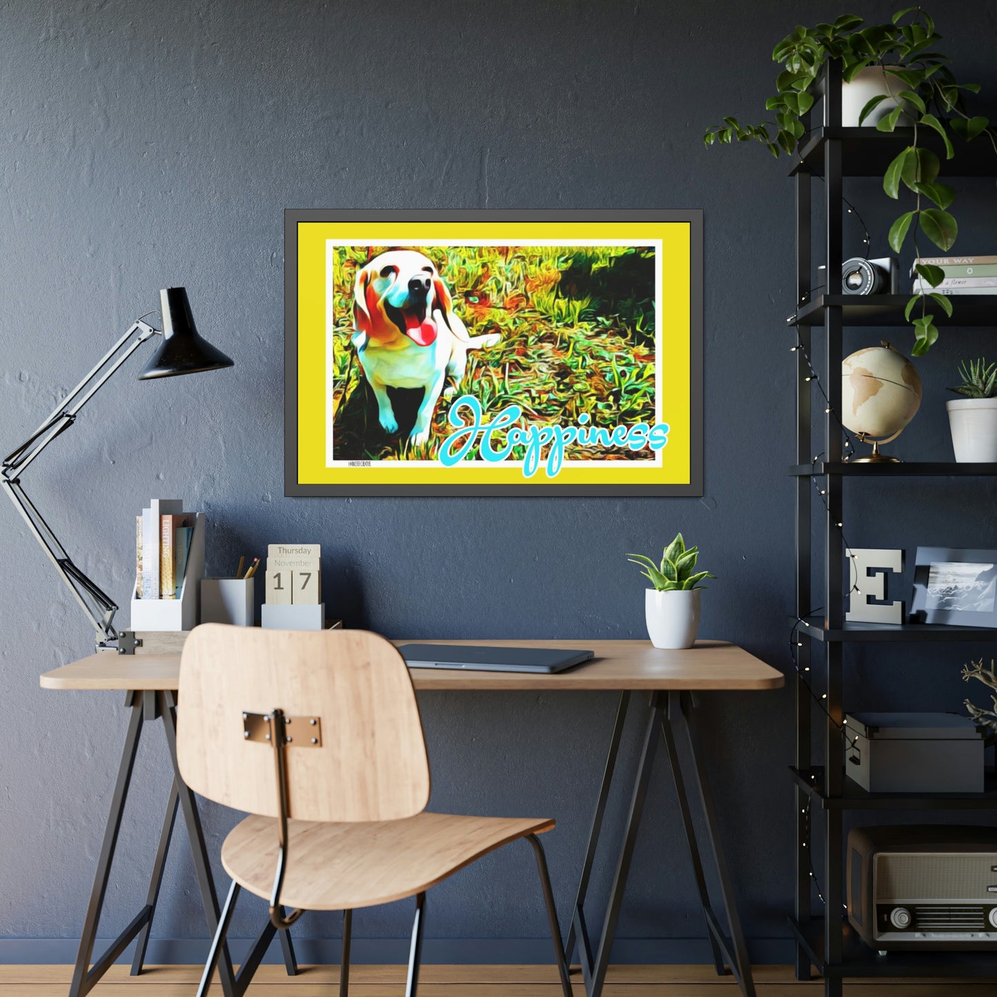 Framed Happiness Print