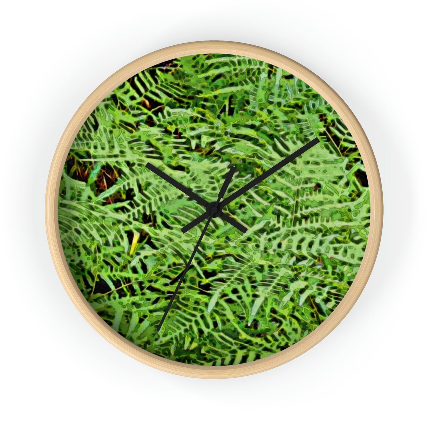 Kisatchie Fern Wall Clocks