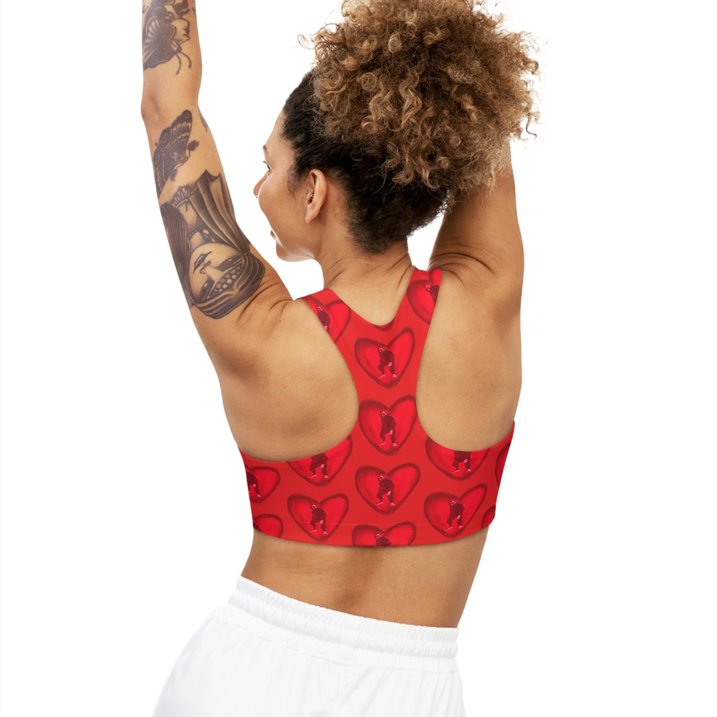 Bigfoot in My Heart Seamless Sports Bra