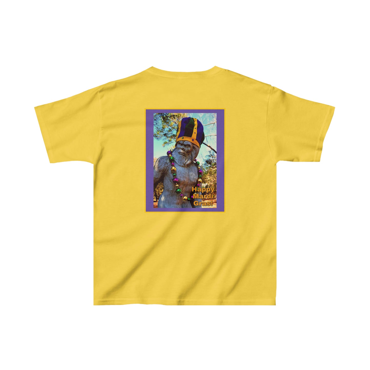 Bigfoot's Mardi Gras Kid's Heavy Cotton™ Tee