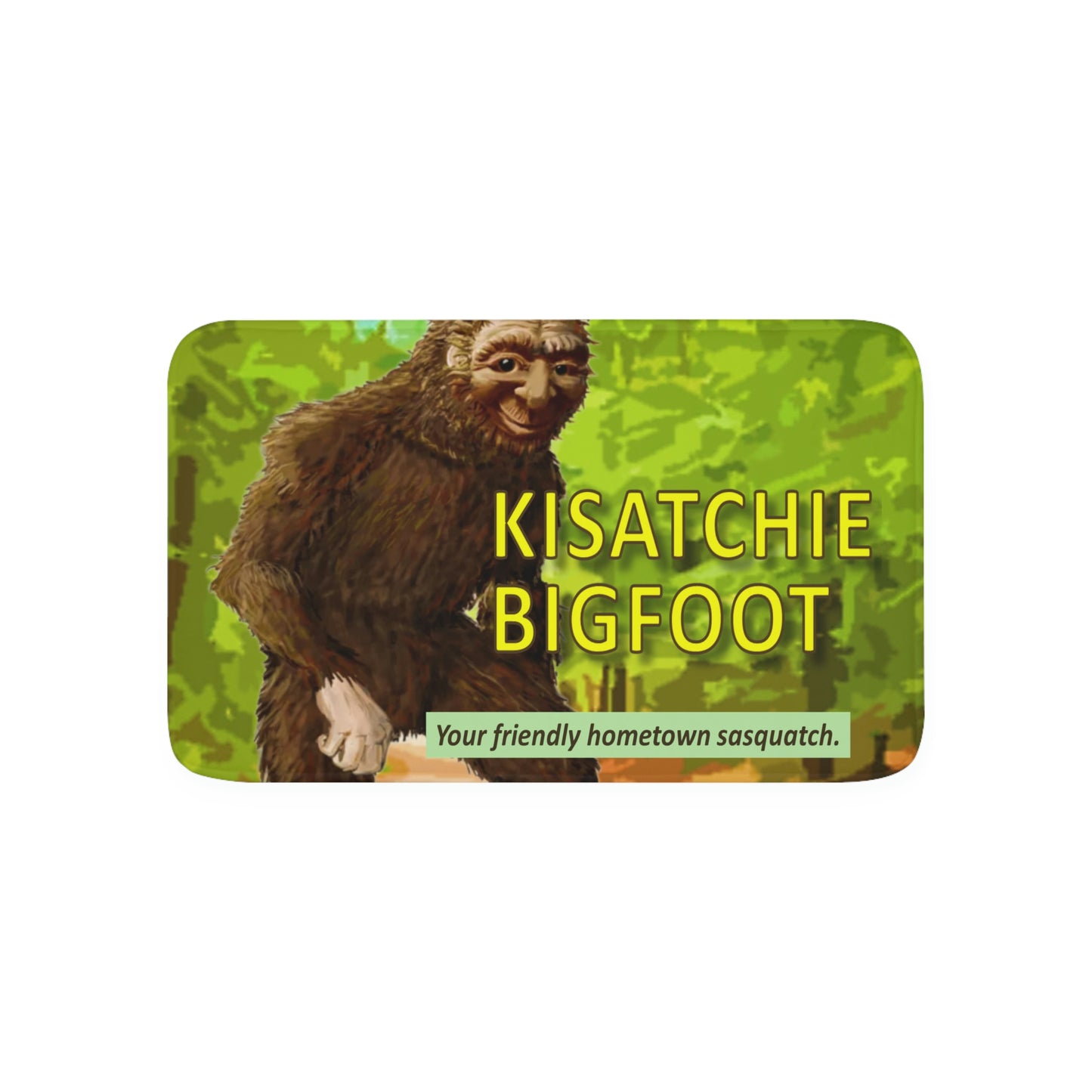 Kisatchie Bigfoot Memory Foam Bath Mat