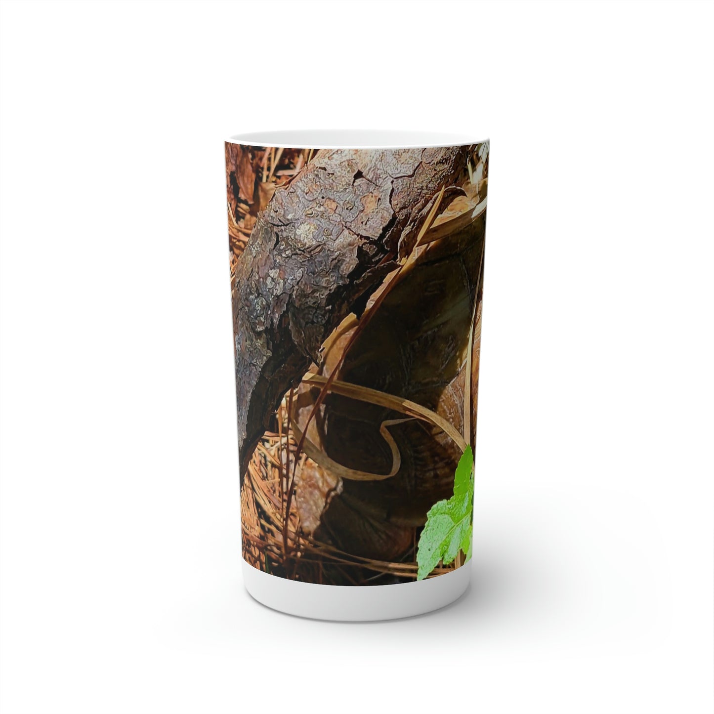 Ceramic Box Turtle Tumbler