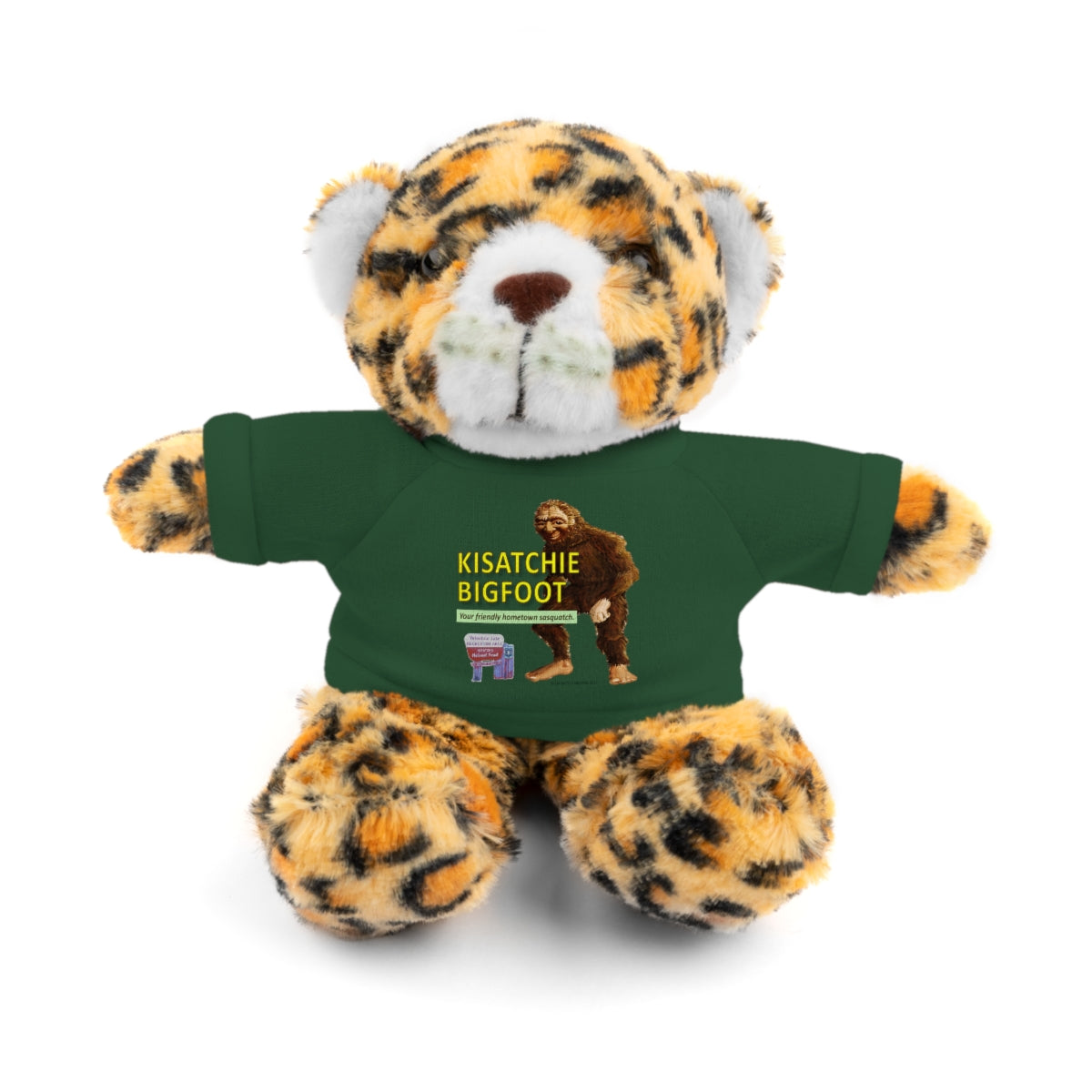 Stuffed Animals with Kisatchie Bigfoot Tee