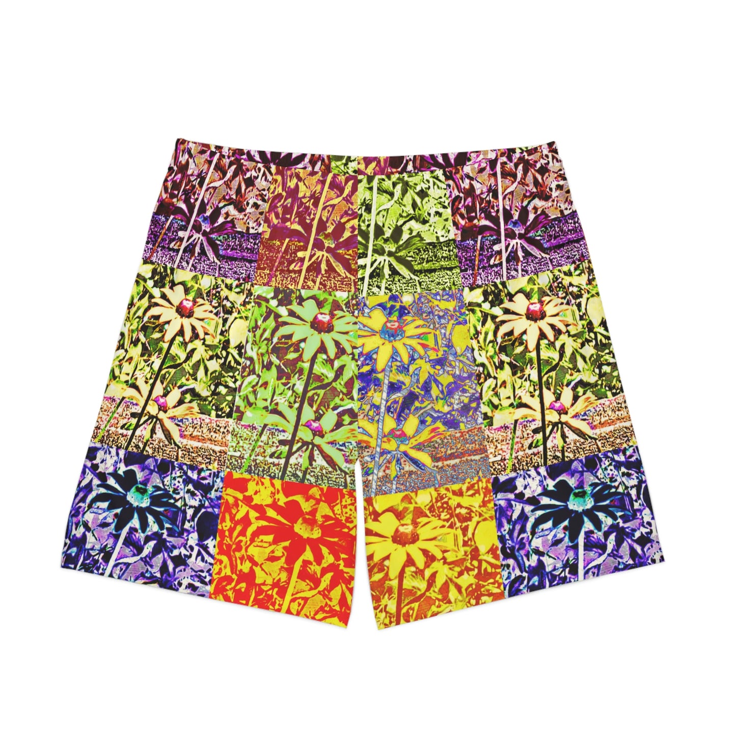 Men's Kisatchie Daisies Elastic Shorts