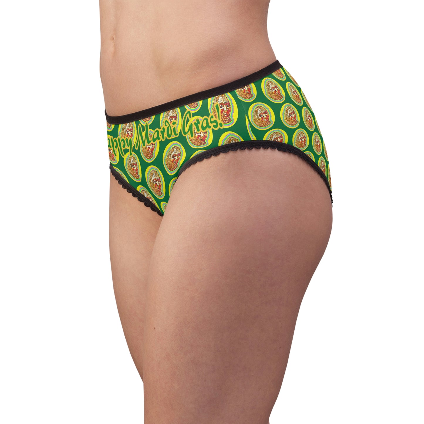 Bigfoot's Mardi Gras Women's Briefs