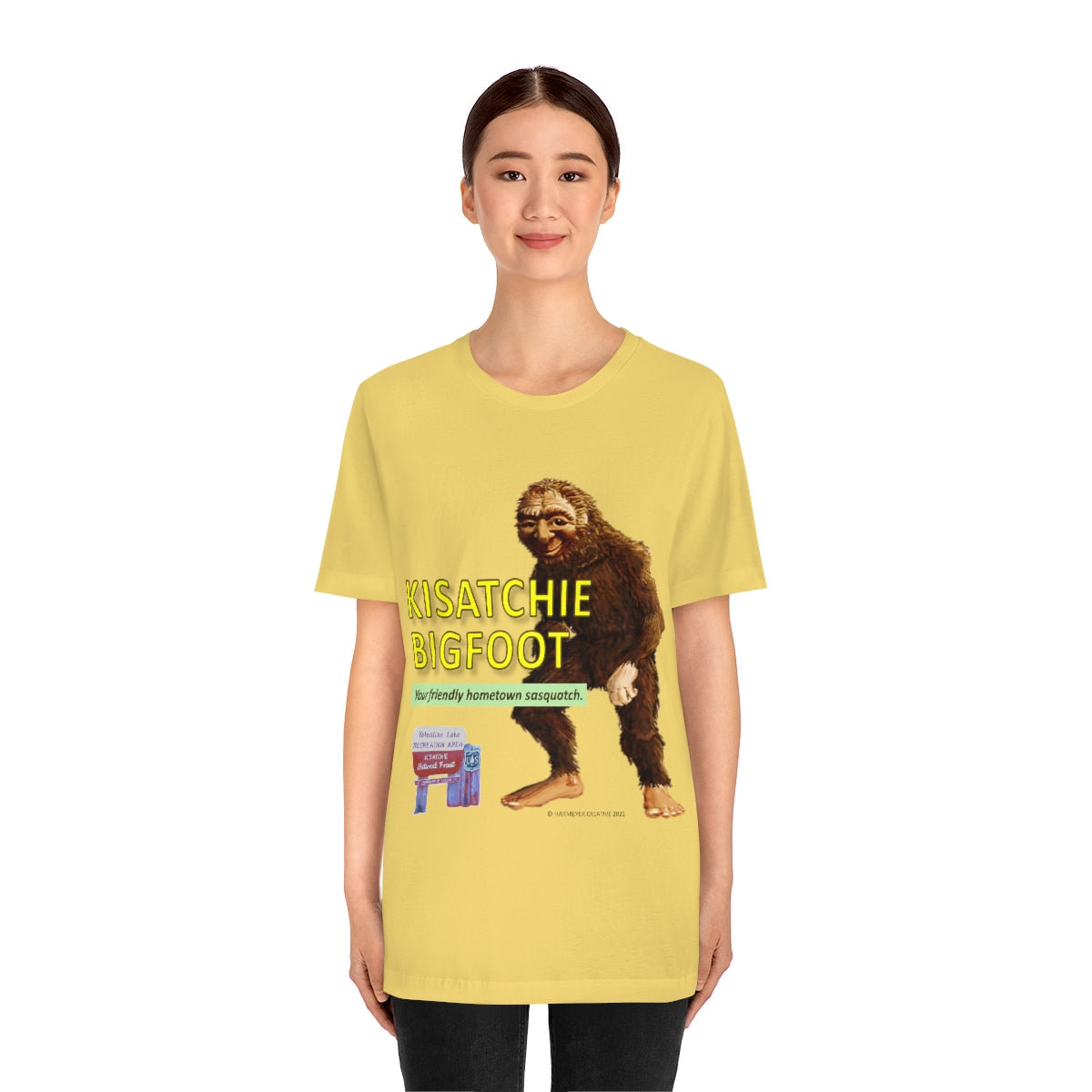 Unisex Kisatchie Bigfoot Jersey Tee