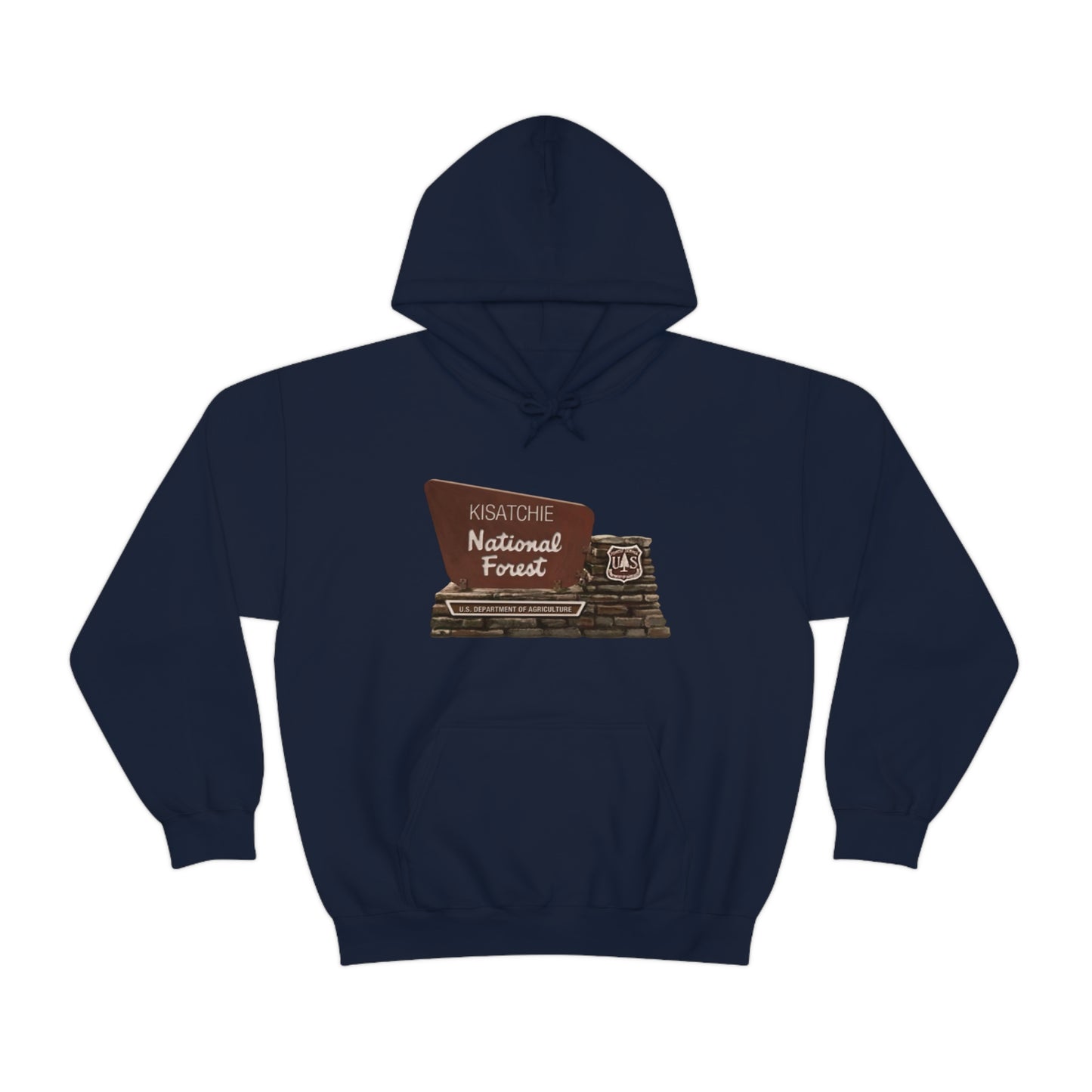 Unisex KNF Kisatchie Script Hoodie