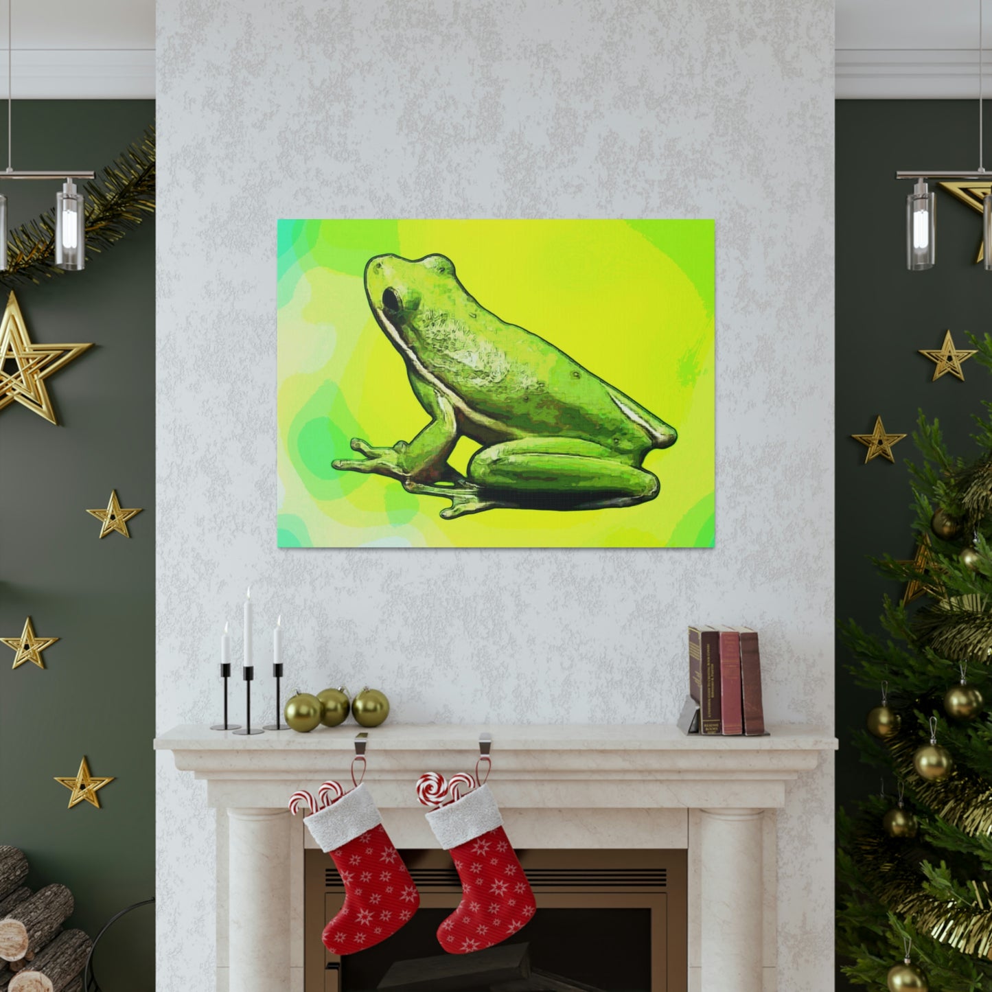 Tree Frog Canvas Gallery Wraps