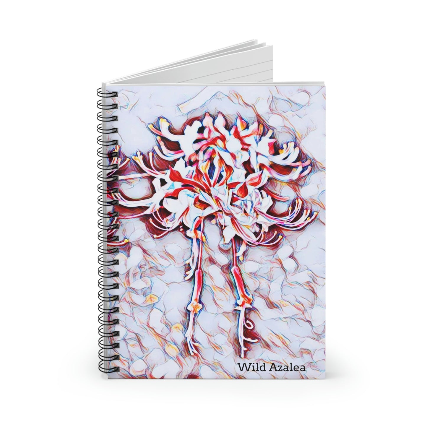 Kisatchie Wildflowers (Wild Azalea) Spiral Notebook