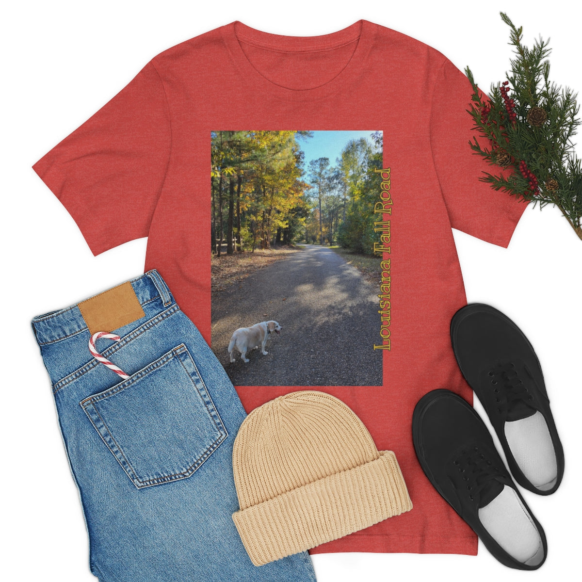 Louisiana Fall Road Jersey Tee