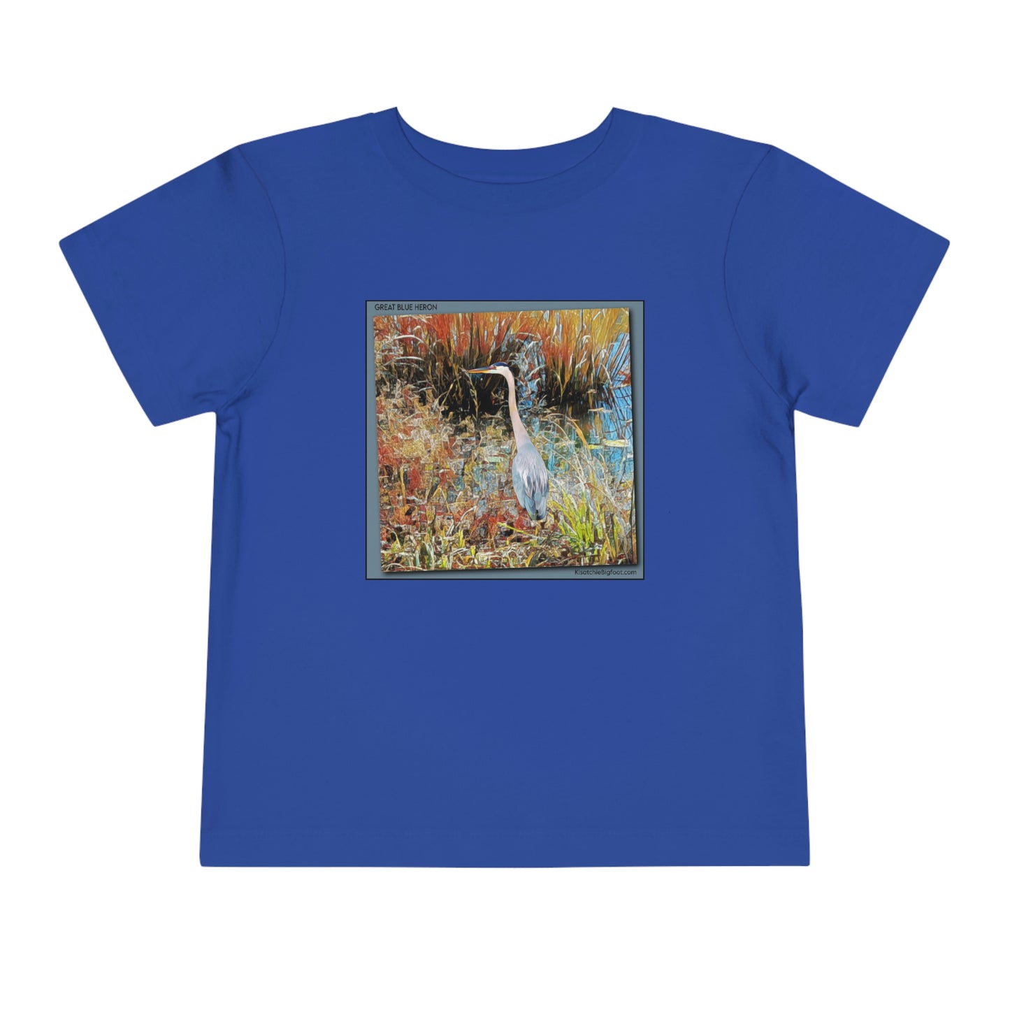 Great Blue Heron Toddler T-Shirt