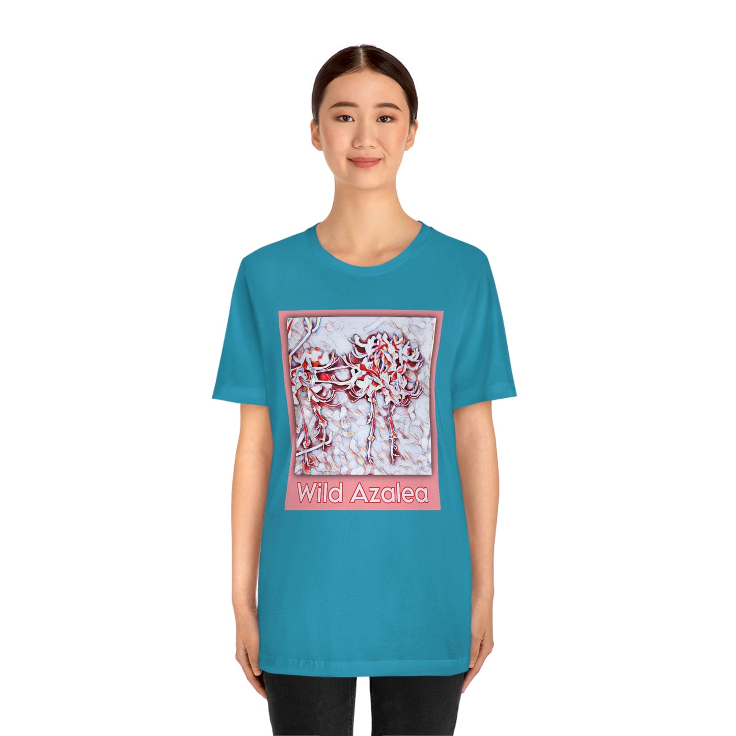 Unisex Kisatchie Wildflowers (Wild Azaleas) Jersey Tee