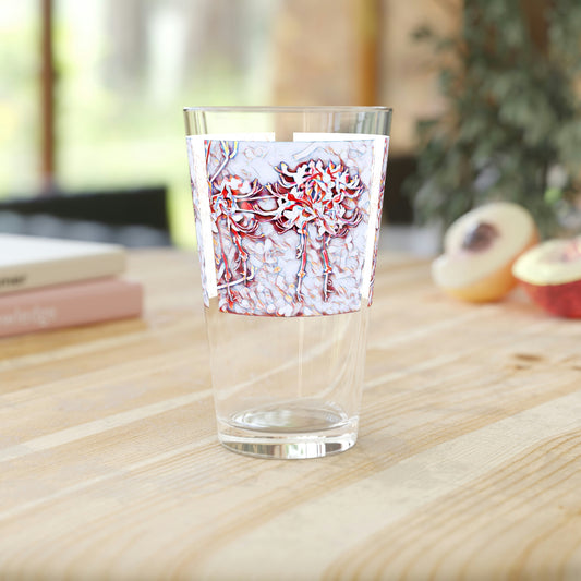 Kisatchie Wildflowers (Wild Azaleas) Pint Glass