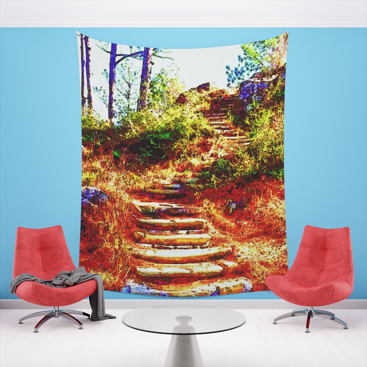 Printed Longleaf Vista Wall Tapestry