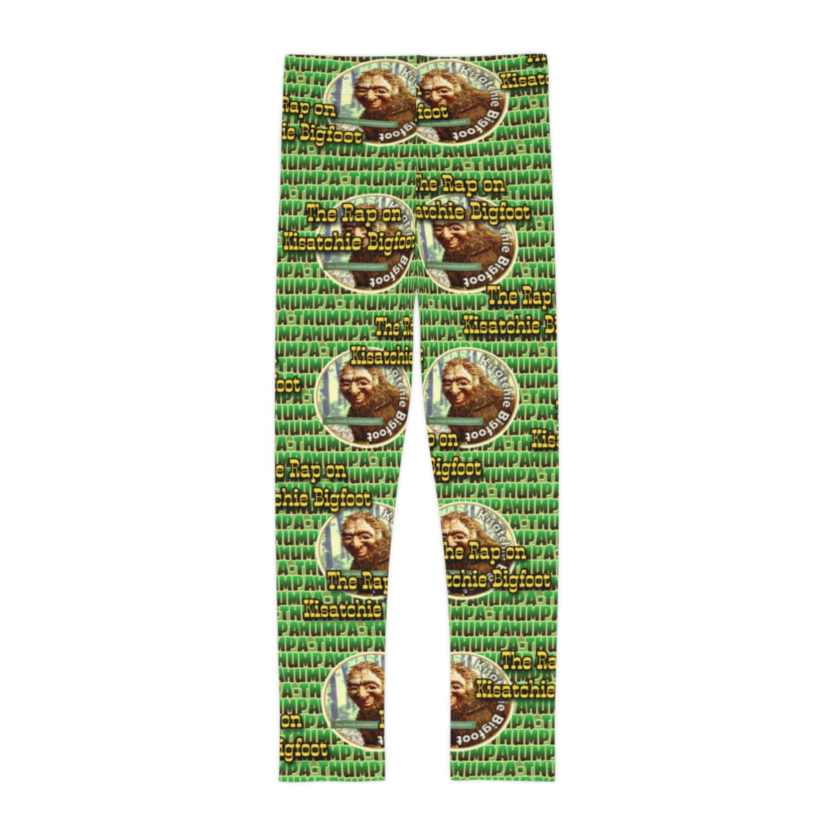 The Rap on Kisatchie Bigfoot Kids Leggings