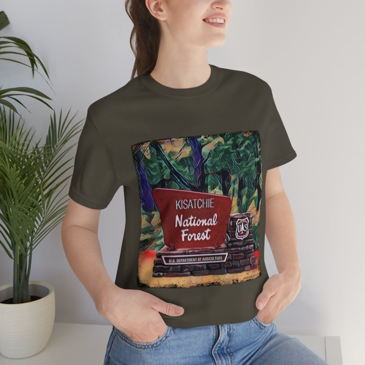 Kisatchie National Forest Jersey Tee