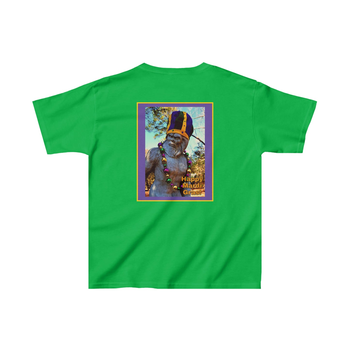 Bigfoot's Mardi Gras Kid's Heavy Cotton™ Tee