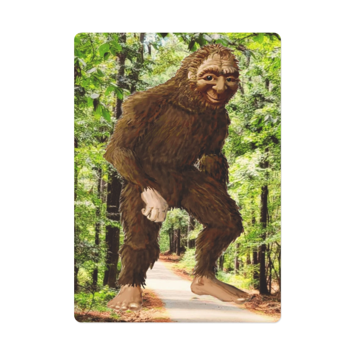 Bigfoot Playing Cards