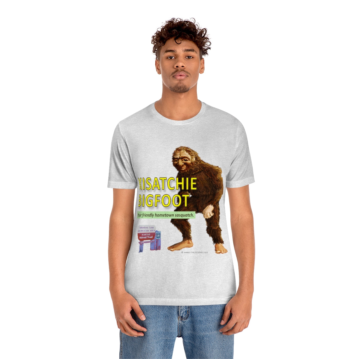 Unisex Kisatchie Bigfoot Jersey Tee