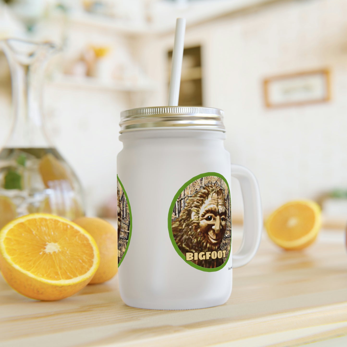 Bigfoot Mason Jar