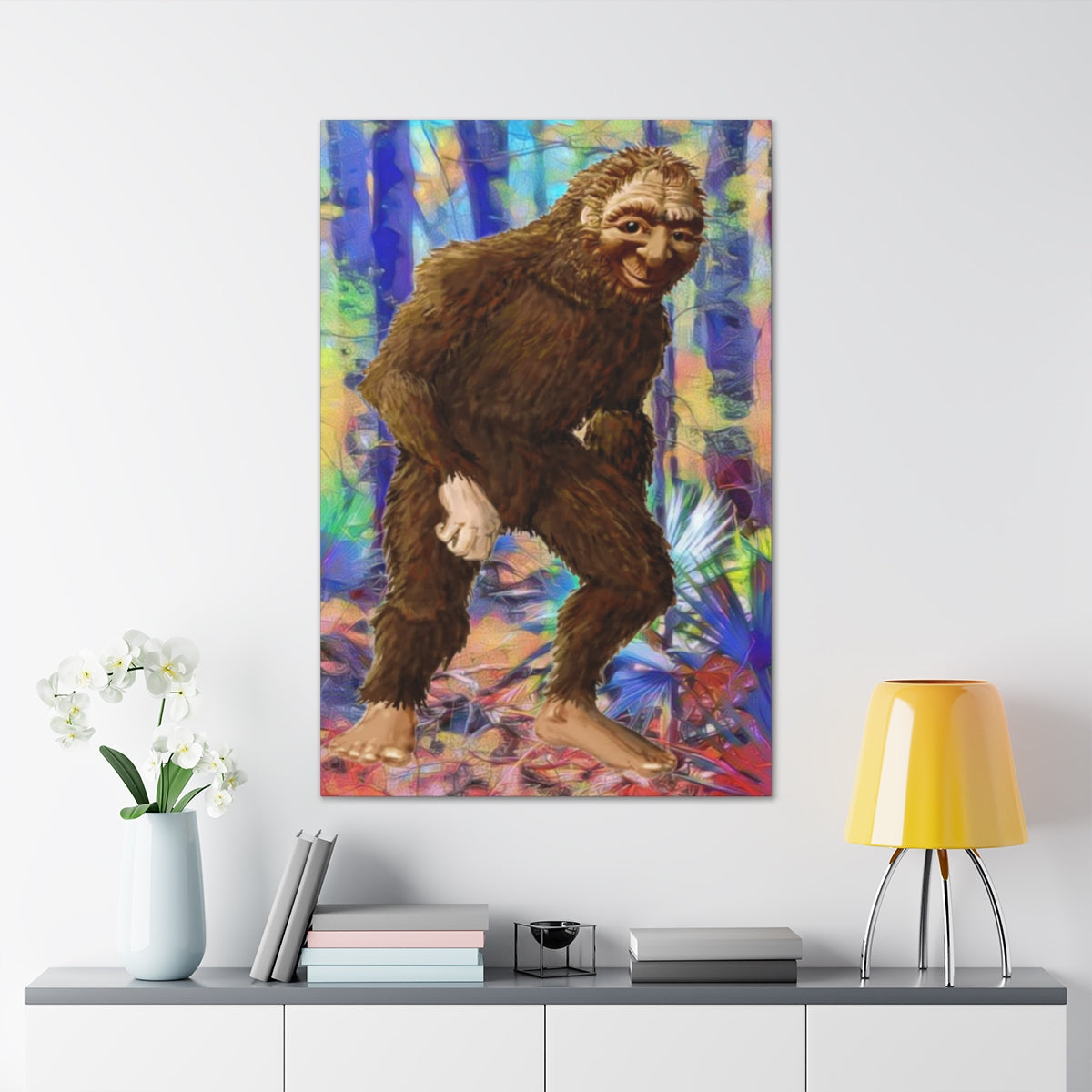 Vertical Kisatchie Bigfoot Canvas