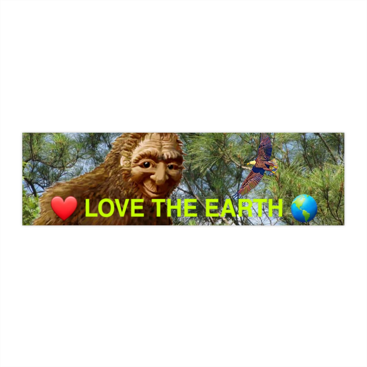 Love the Earth Bumper Stickers