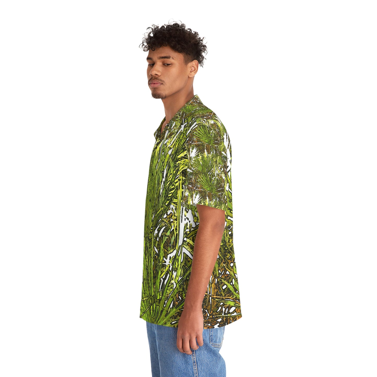 Men's Hawaiian-Style Palmetto Shirt