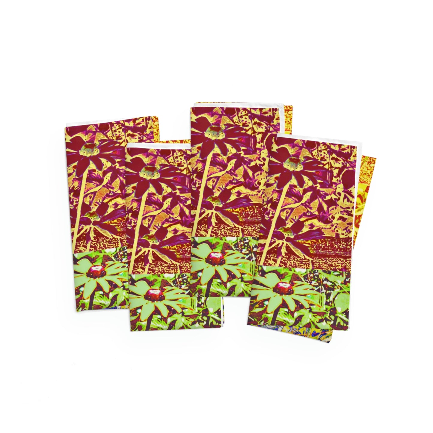 Kisatchie Daisies Cloth Napkins, 4 pc