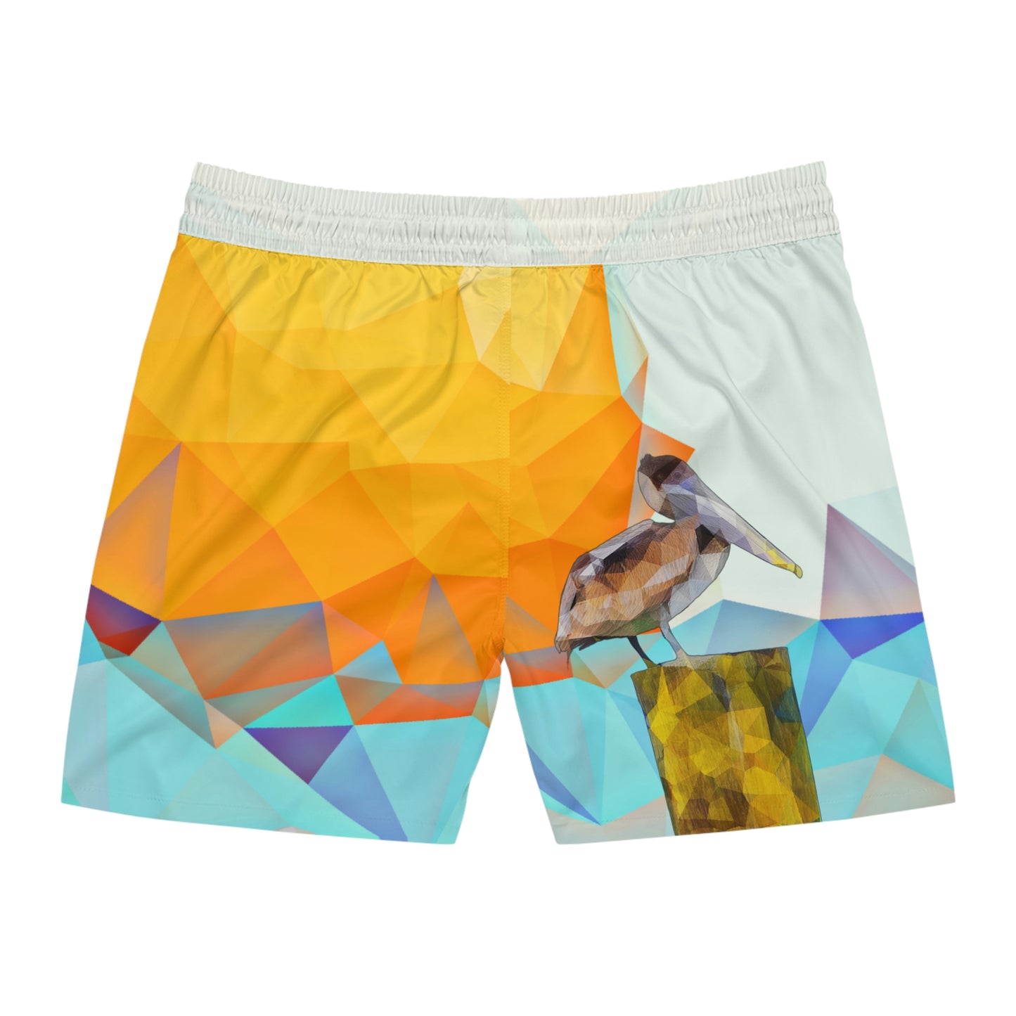 Louisiana Brown Pelican Swim Shorts