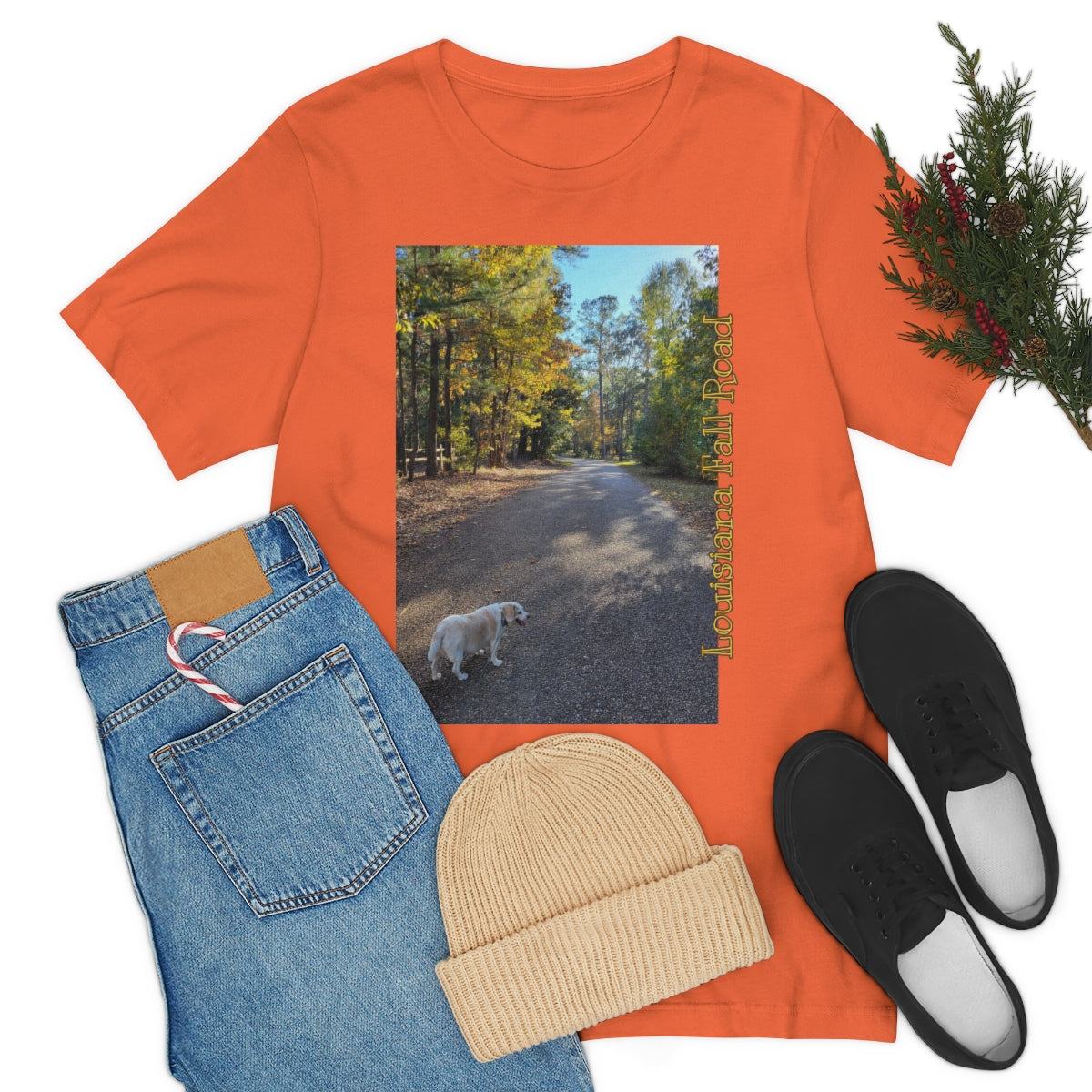 Louisiana Fall Road Jersey Tee