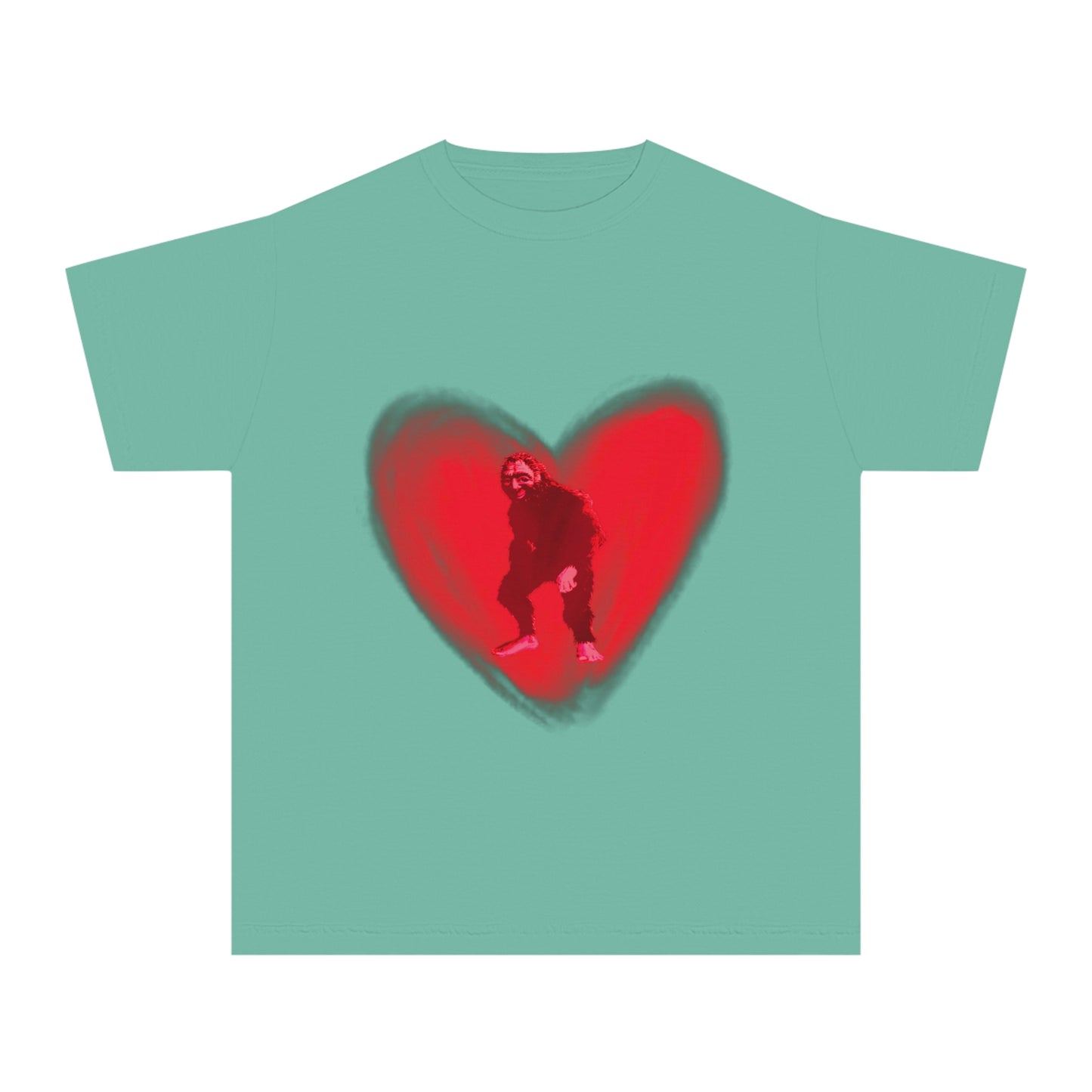 Youth Bigfoot in My Heart Tee