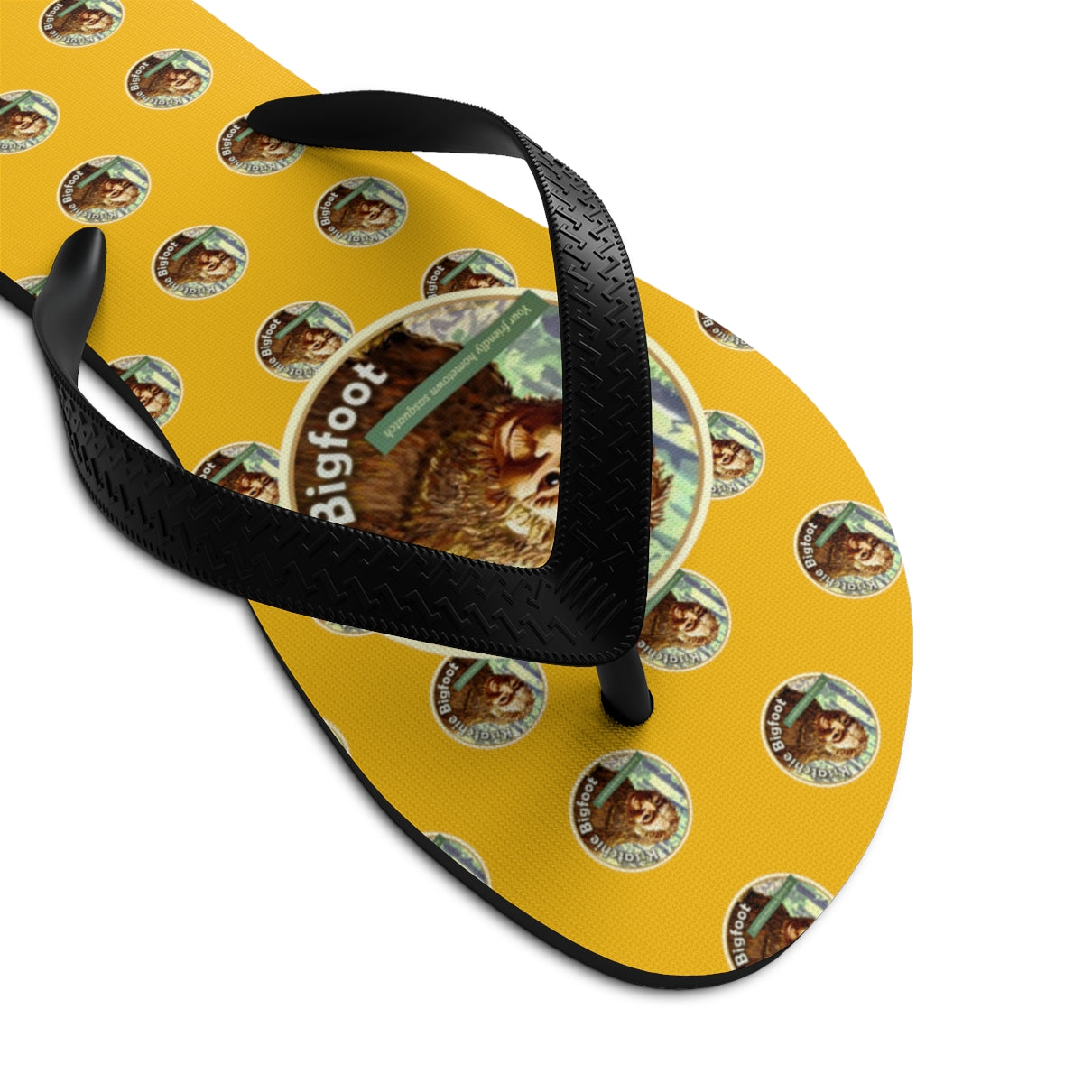 Rubber Sole Kisatchie Bigfoot Flip-Flops